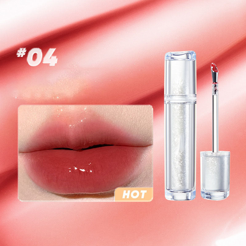 Eiswässriger Lipgloss