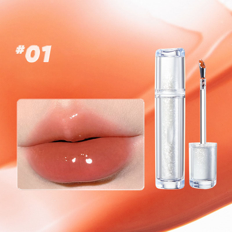 Eiswässriger Lipgloss