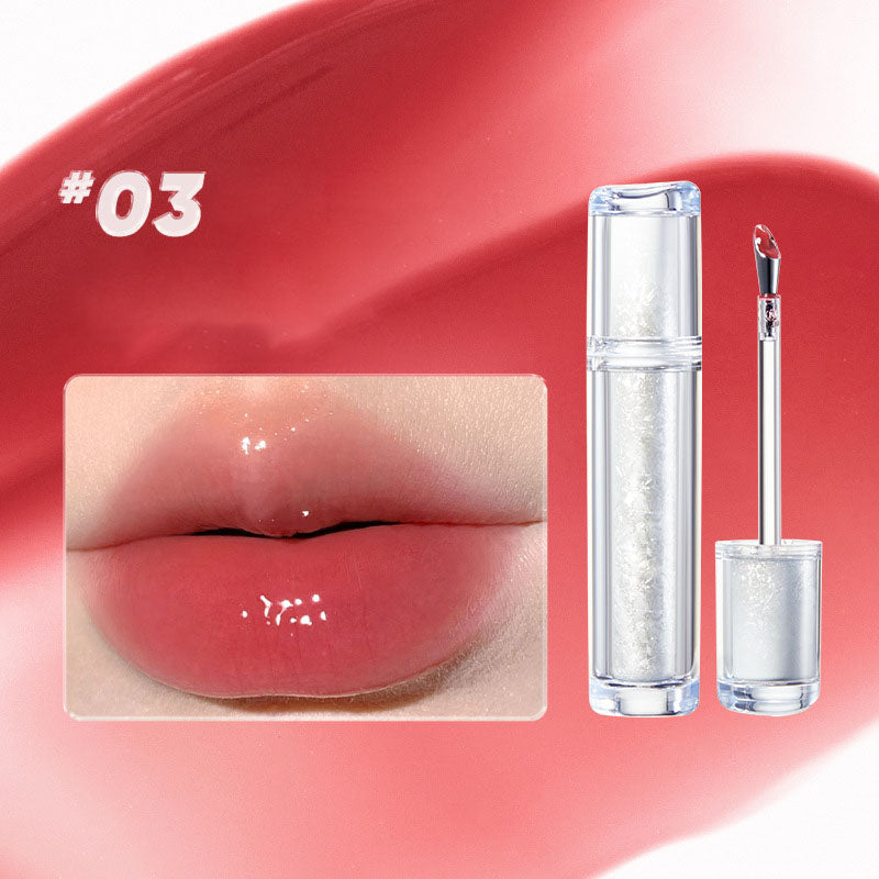 Eiswässriger Lipgloss