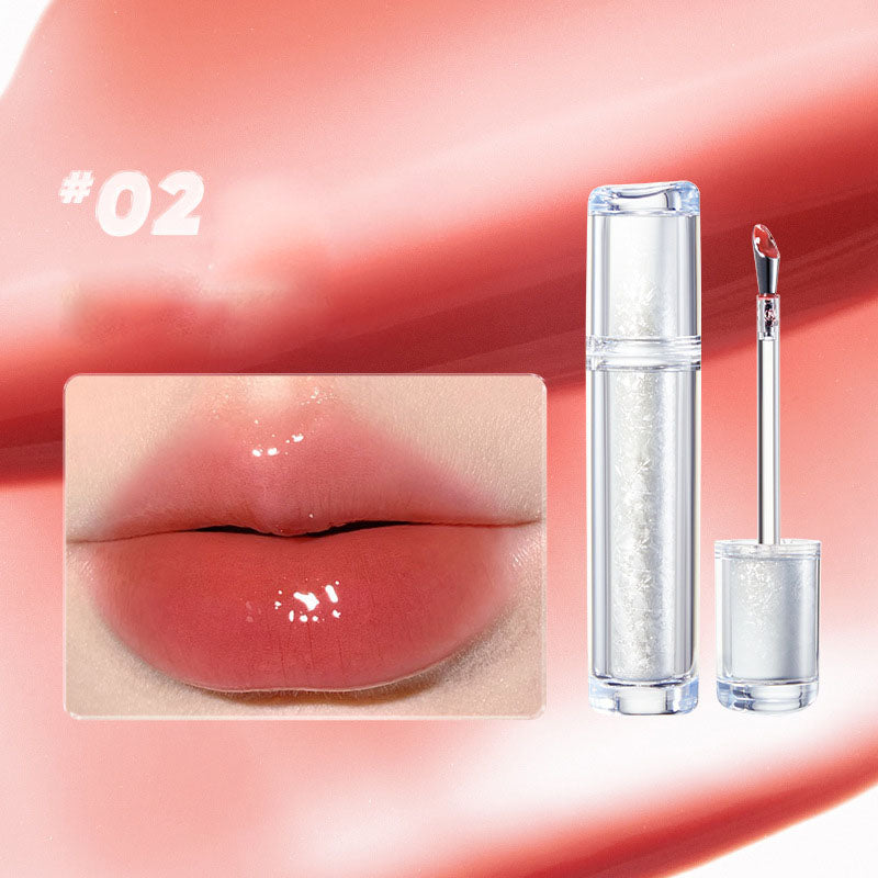 Eiswässriger Lipgloss