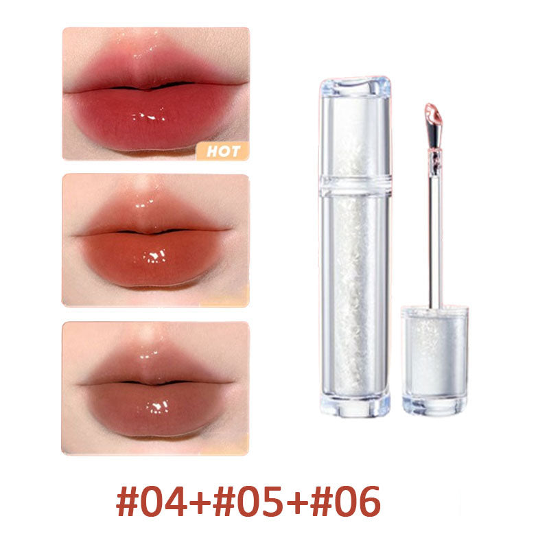 Eiswässriger Lipgloss