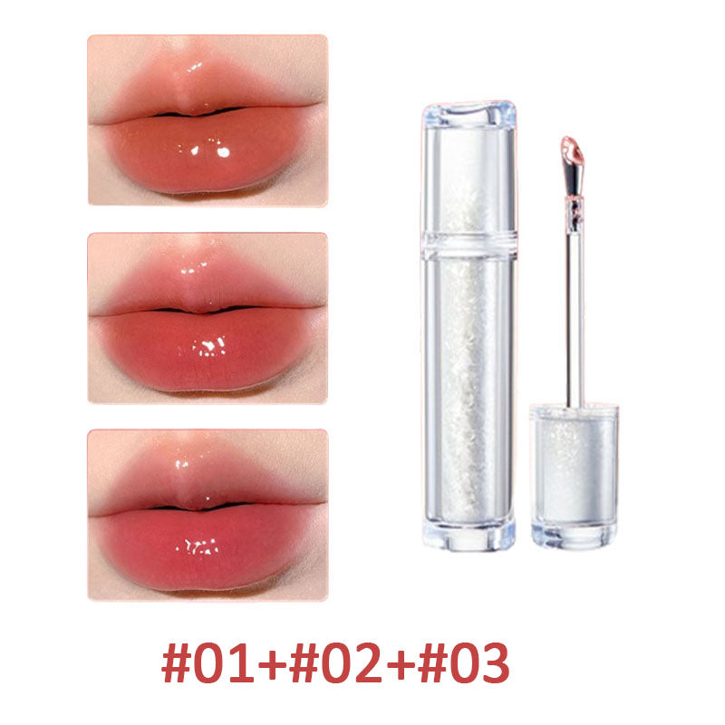Eiswässriger Lipgloss
