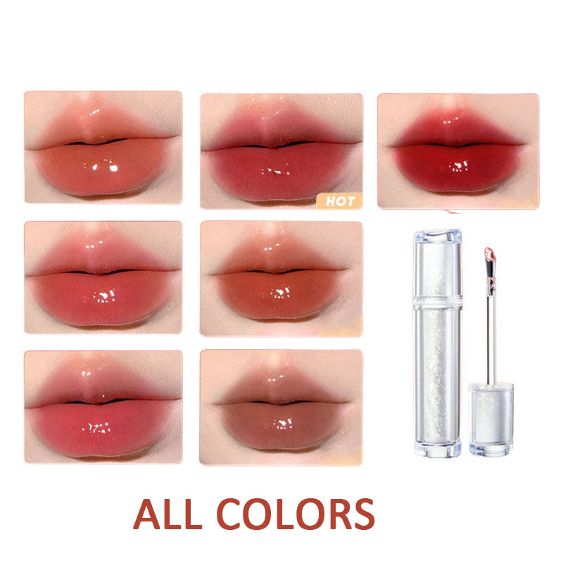 Eiswässriger Lipgloss