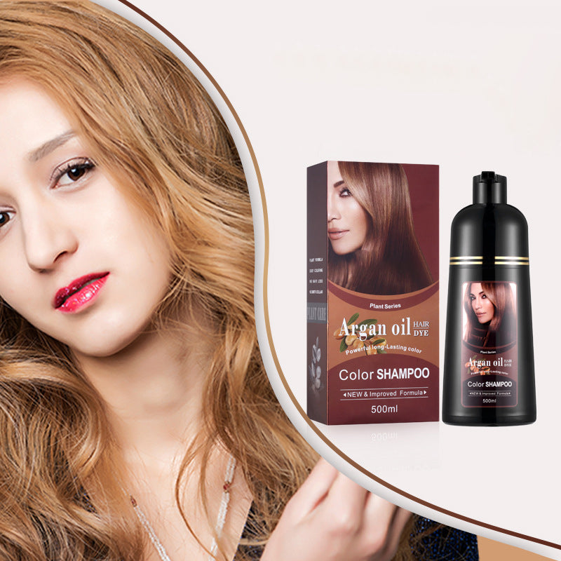 🔥 50% RABATT! 🔥 2-in-1 Color & Pflege Shampoo - Langanhaltende Haarfarbe mit Intensiver Pigmentierung 💁‍♀️✨