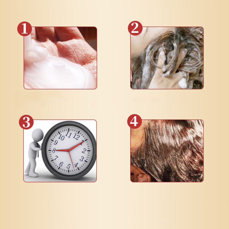 🔥 50% RABATT! 🔥 2-in-1 Color & Pflege Shampoo - Langanhaltende Haarfarbe mit Intensiver Pigmentierung 💁‍♀️✨