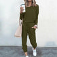 🎅Weihnachtsaktion💯Elegantes zweiteiliges Outfit für Damen: Oberteil + Hose