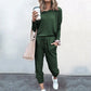 🎅Weihnachtsaktion💯Elegantes zweiteiliges Outfit für Damen: Oberteil + Hose