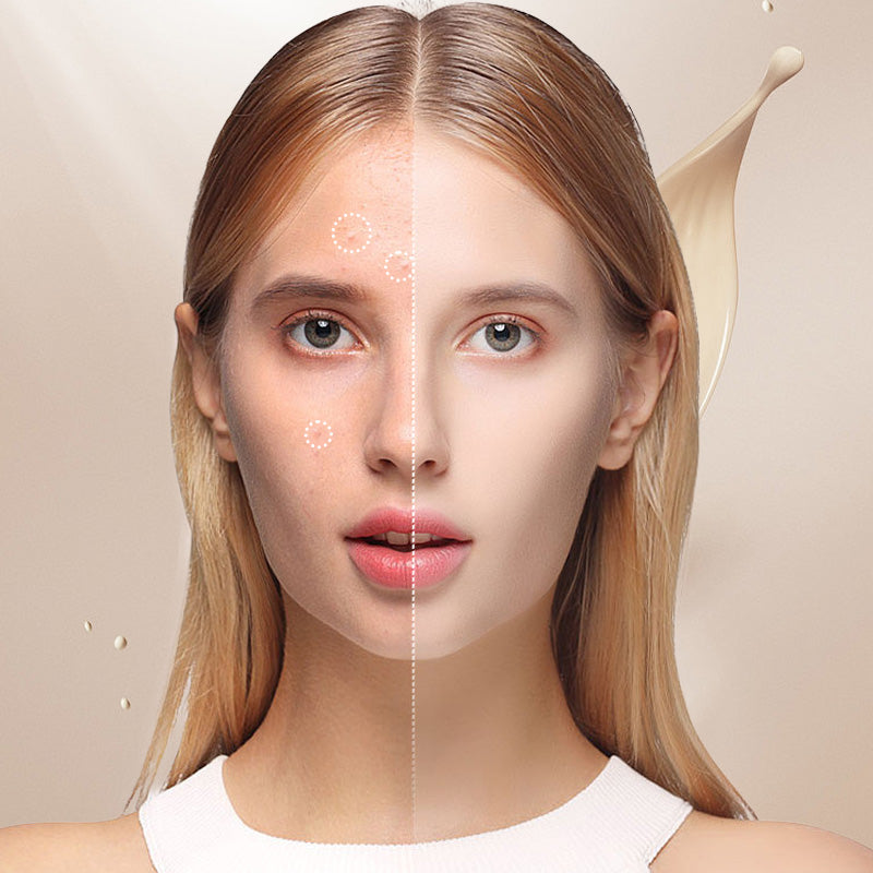 🌈✨Natural Matte Finish Foundation Stick met borstel