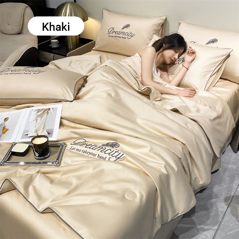 🔥Letzter Tag 50% RABATT🌸 Sommer Einfacher Eis-Seiden-Quilt
