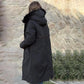 ❄️Winter-Specials❄️Damen Winter Parka mit Kapuze und Fellkragen