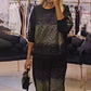 Women's Fashion Shiny Oversized 2-Piece Set