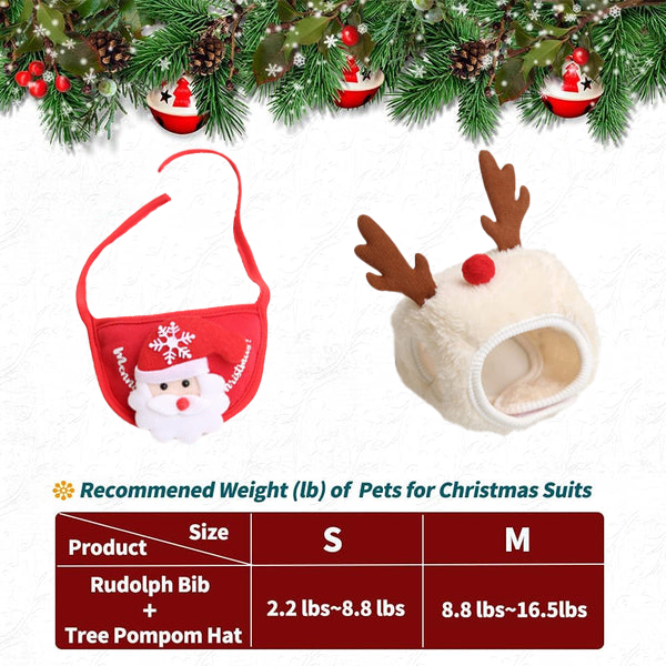 🎅Weihnachtsverkauf 49% Rabatt🎄Niedliche Weihnachtsbaum-Mütze mit Pom-Poms