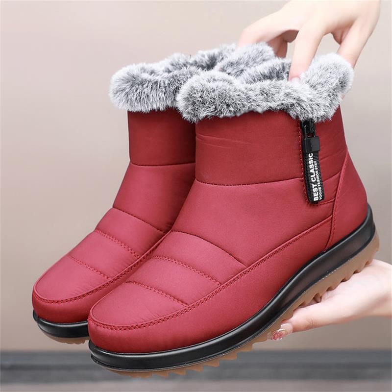 ❄️Winterfeindliche warme Baumwollstiefel der Frauen winterfest