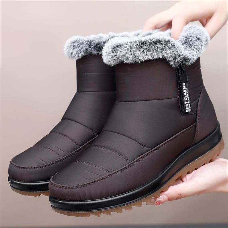 ❄️Winterfeindliche warme Baumwollstiefel der Frauen winterfest