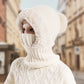 🔥Der Black-Friday-Sale endet bald🔥Women's Winter One-Piece Knitted Beanie Scarf Mask