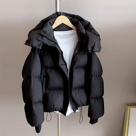 🌟Damen-Winterjacke mit Kapuze💝Wintermodeartikel✨Fleece und verdickt