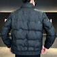 Herren modische warme Jacke mit Taschen