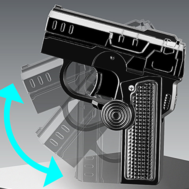 🔥Multifunktionales faltbares winddichtes Feuerzeug - Nachfüllbar mit integriertem Sicherheitsverschluss für Outdoor-Abenteuer