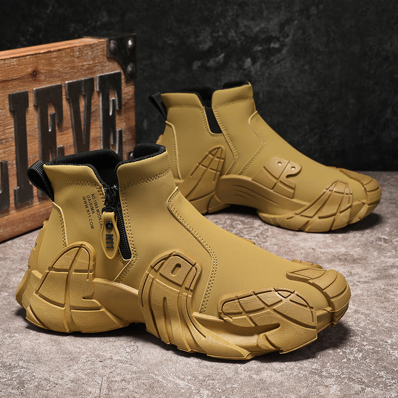👞✨Herren-High-Top-Rutschfeste Praktische Mode-Schuhe