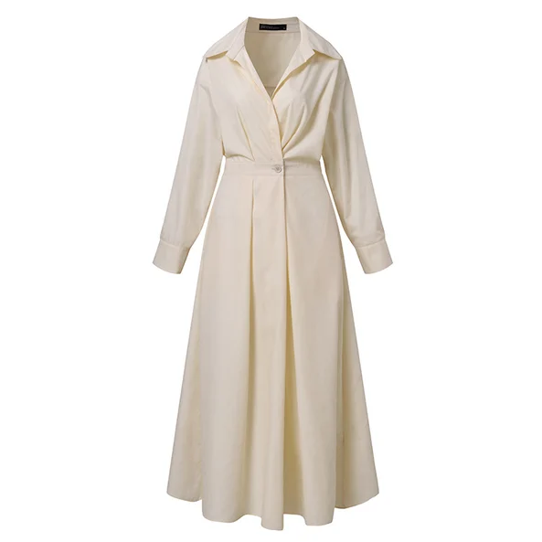 💃Anti-Seasonal Sonderangebot! 🙋‍♀️ Neujahr monochrome modische luftige Maxikleider🔥
