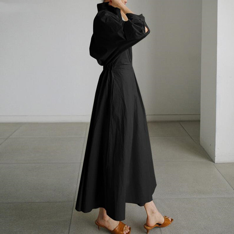 💃Anti-Seasonal Sonderangebot! 🙋‍♀️ Neujahr monochrome modische luftige Maxikleider🔥