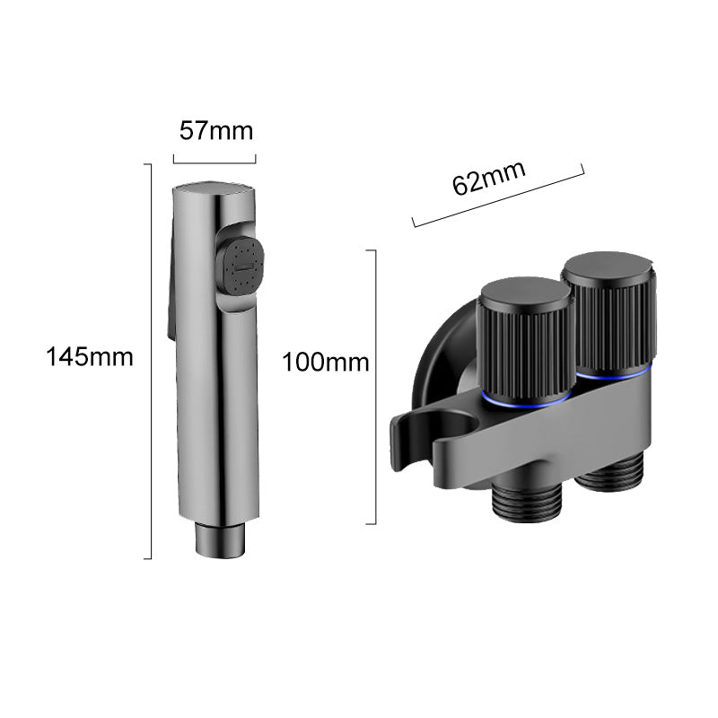 🚿✨ 2-in-1 Dual-Kontrollventil & Bidet-Sprühset – praktische Wasserlösung für Bad und WC 🏠