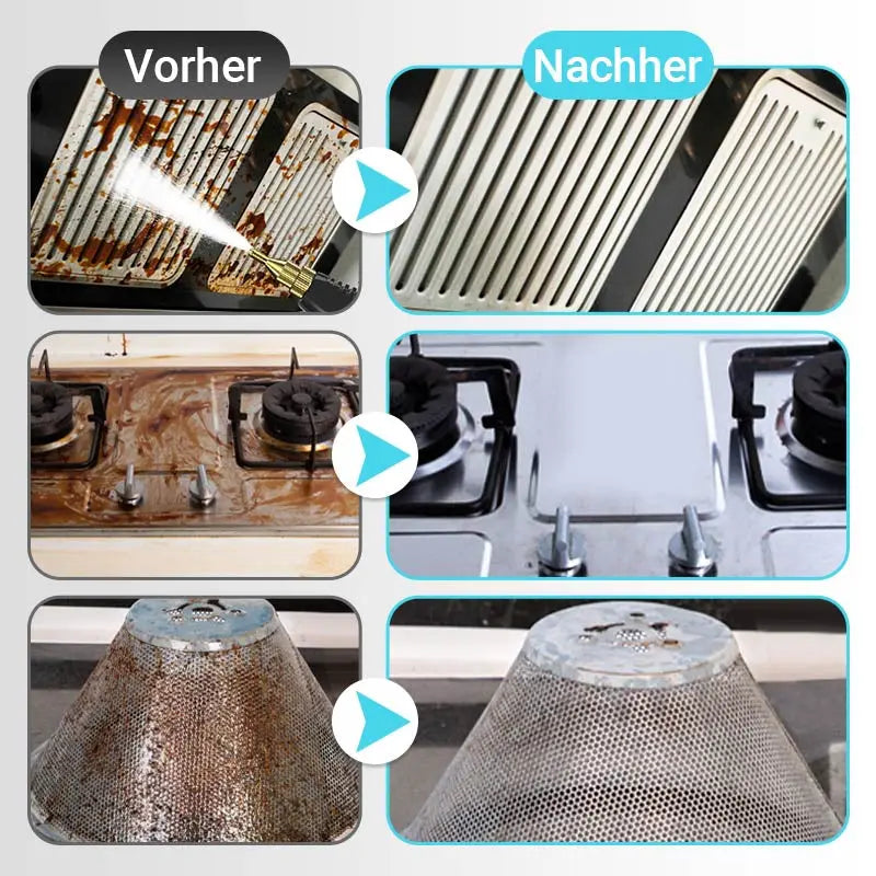 🔥 60 % RABATT! 💨 INDUSTRIELLE DAMPFREINIGER 2500 W – Chemikalienfreie Desinfektion und Fettentfernung, ideal für Küchen 🌟🧼