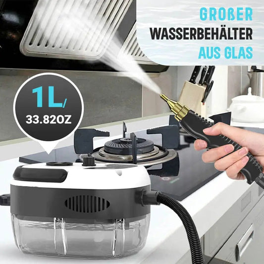 🔥 60 % RABATT! 💨 INDUSTRIELLE DAMPFREINIGER 2500 W – Chemikalienfreie Desinfektion und Fettentfernung, ideal für Küchen 🌟🧼