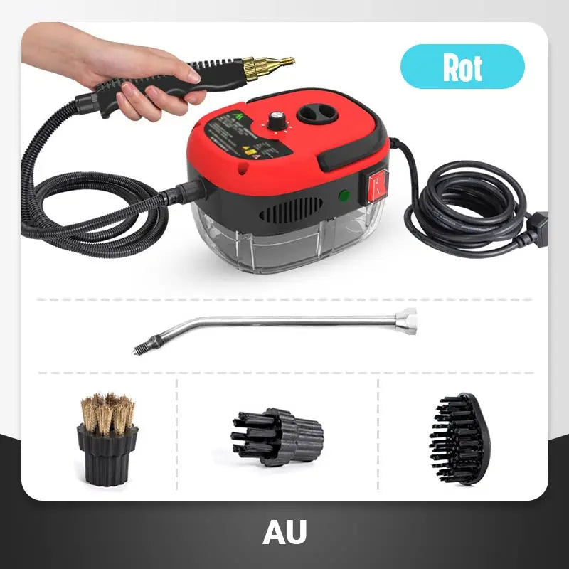 🔥 60 % RABATT! 💨 INDUSTRIELLE DAMPFREINIGER 2500 W – Chemikalienfreie Desinfektion und Fettentfernung, ideal für Küchen 🌟🧼