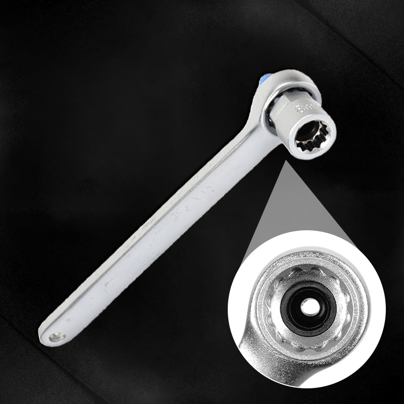 Bremsenentlüftungs-Schlüsselset 7-12 mm mit Silikon-Schlauch