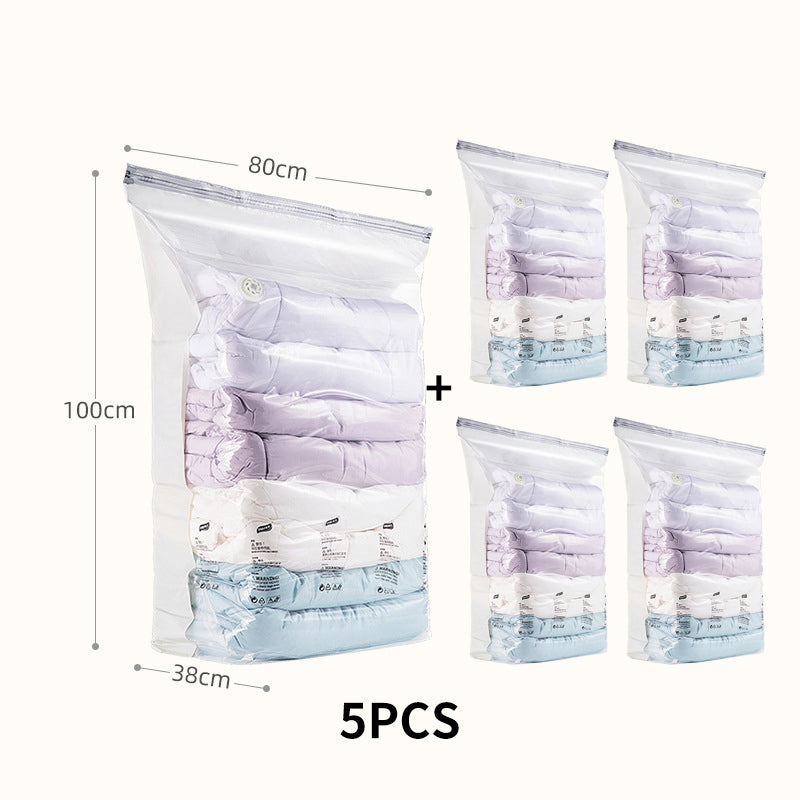 🔥2025 Household Essentials🔥5-piece reusable non-vacuum compression storage bags.