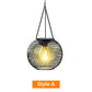 🌞💎 -50% Retro Solar-Hängelampe 💡✨ IP65 wasserdicht, 12h Leuchtdauer, umweltfreundlich für Garten & Terrasse