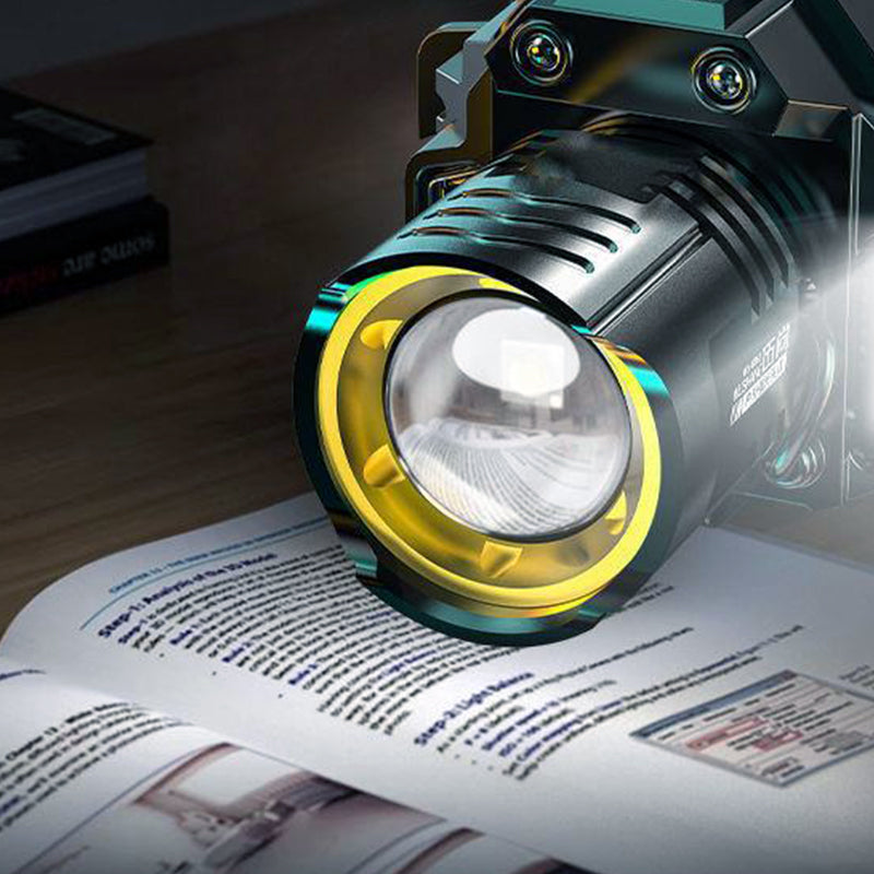 🔥 Nur für kurze Zeit – 62 % Rabatt! 💡Wasserdichte,wiederaufladbare Outdoor-Stirnlampe mit Stirnband