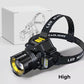 🔥 Nur für kurze Zeit – 62 % Rabatt! 💡Wasserdichte,wiederaufladbare Outdoor-Stirnlampe mit Stirnband