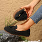 🔥Letzter Tag 49% Rabatt - Bequeme weiche Slipper für Damen im Vintage-Stil mit Schleife