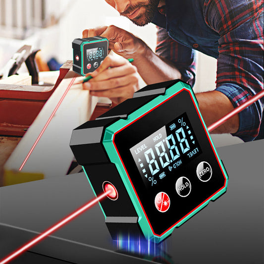 🧰Ostern Heißer Verkauf 50% Rabatt☀️2-in-1 Magnetischer digitaler Laser-Neigungsmesser