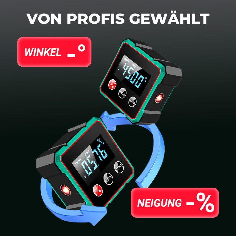 🧰Ostern Heißer Verkauf 50% Rabatt☀️2-in-1 Magnetischer digitaler Laser-Neigungsmesser