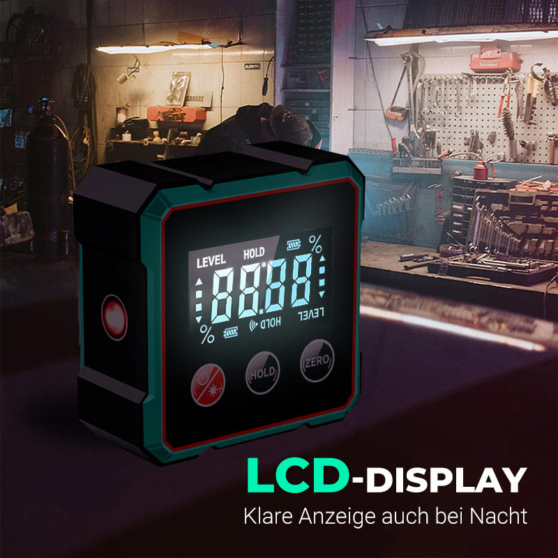 🧰Ostern Heißer Verkauf 50% Rabatt☀️2-in-1 Magnetischer digitaler Laser-Neigungsmesser