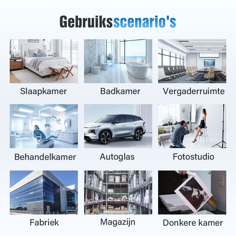 Einseitige Wärmedämmung Sichtschutzfolie für Glas