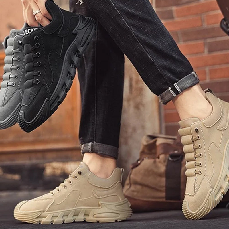 ☄️Frühjahrsangebote🎉Männer dicke Sohle rutschfest Casual Walking Schuhe