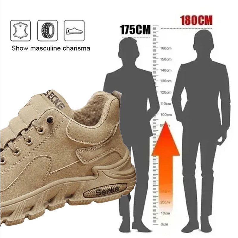 ☄️Frühjahrsangebote🎉Männer dicke Sohle rutschfest Casual Walking Schuhe
