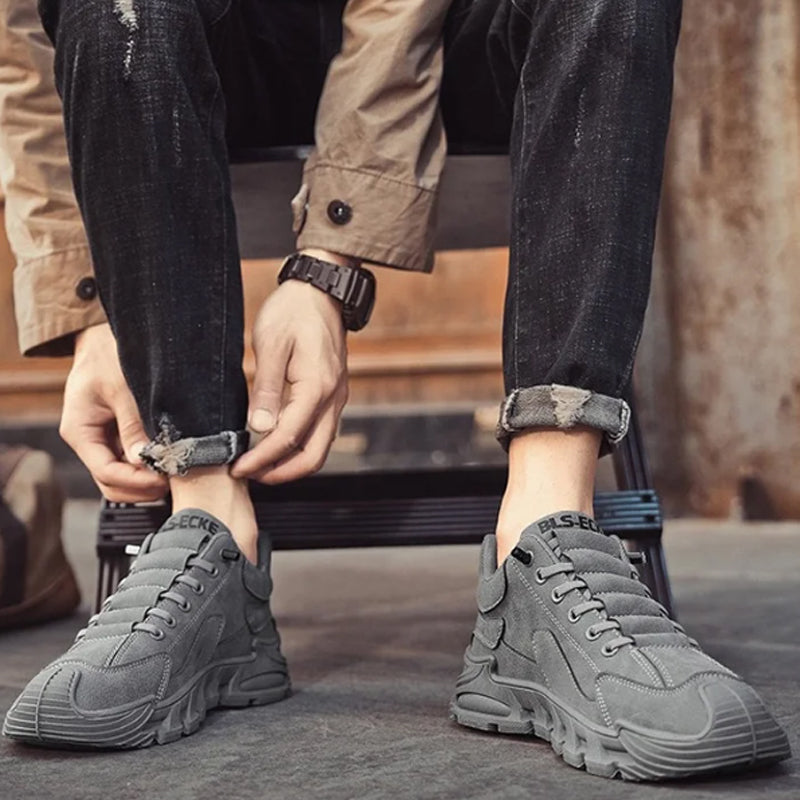 ☄️Frühjahrsangebote🎉Männer dicke Sohle rutschfest Casual Walking Schuhe