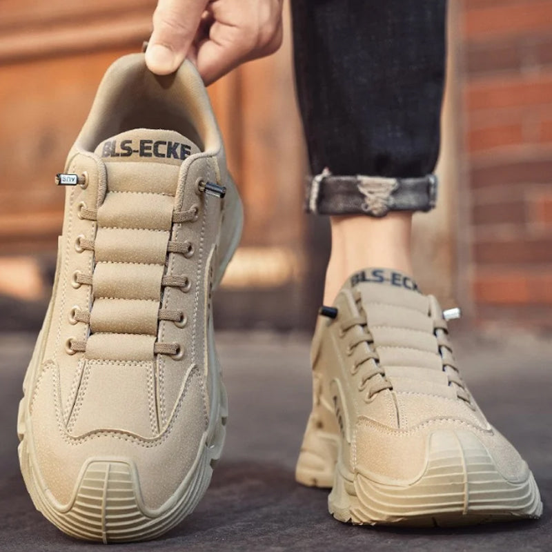 ☄️Frühjahrsangebote🎉Männer dicke Sohle rutschfest Casual Walking Schuhe