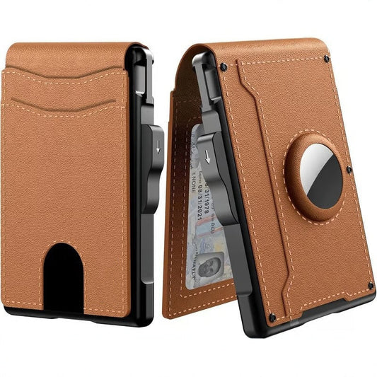 💲Begrenzte Zeit halber Preis - Slim Wallet Kreditkartenetui mit Geldklammer