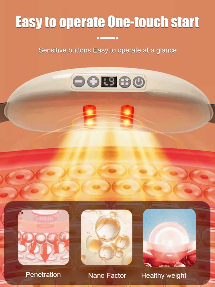 Wiederaufladbare fettreiche und körperförmige Taillenmassagegeräte