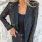 Blazer aus durchgehendem Spitzennetz💖Kaufen Sie 2 und erhalten Sie kostenlosen Versand