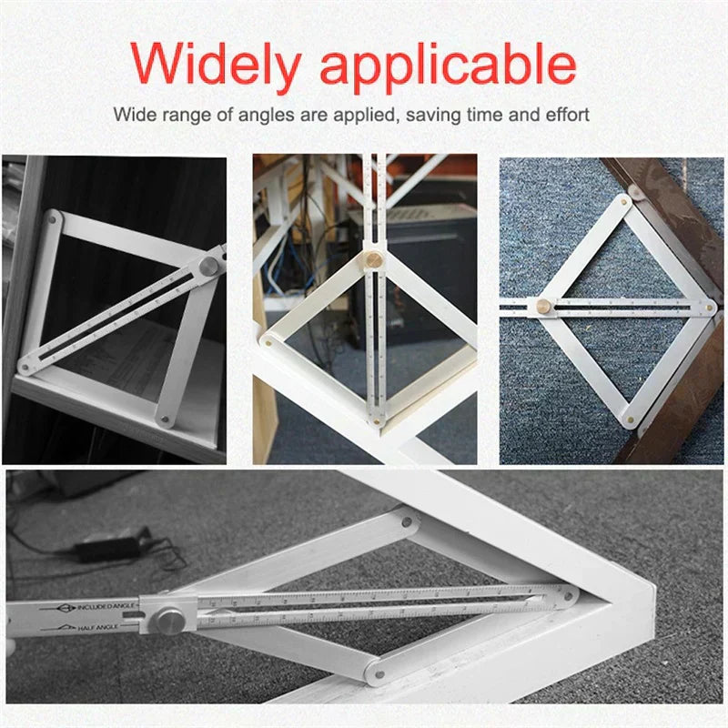 📐 50% RABATT! 🔥 Multifunktionales Diagonallineal für die Holzbearbeitung – Präzise Messung, Robuste Aluminiumlegierung & Ideal für Heimwerker 🛠️