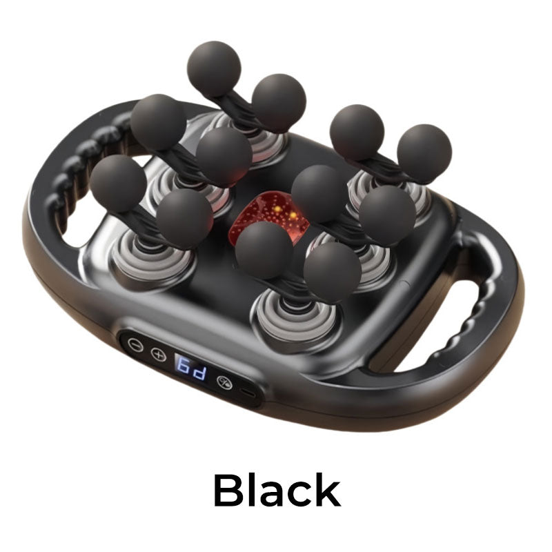 🔥🎁 Neu eingetroffen – 50 % reduziert: Multifunktionales, automatisches 12-Kopf-Muskelmassagegerät