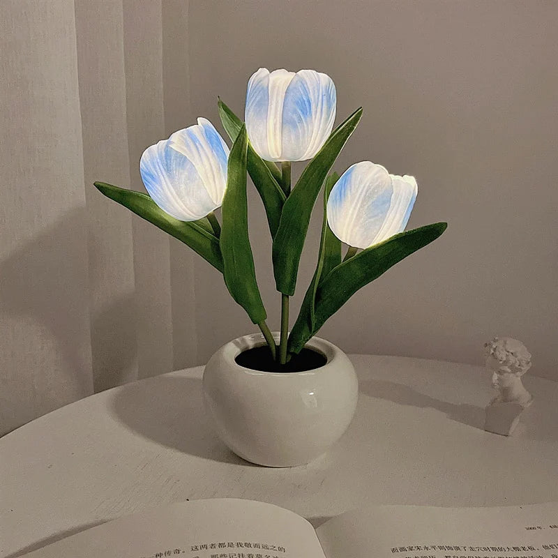 LED Tulip Night Light Flower Table Lamp🌷✨Buy 2 free shipping