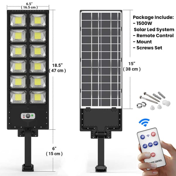 1500W Solar-LED-Lichtsystem